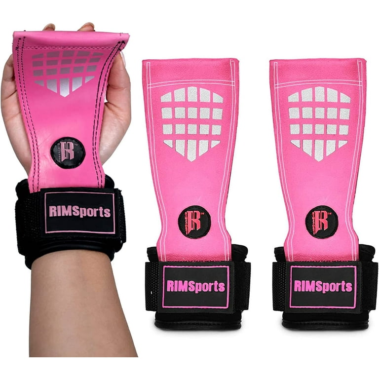 RIMSports Neoprene Lifting Grips for Weight Lifting Deadlift