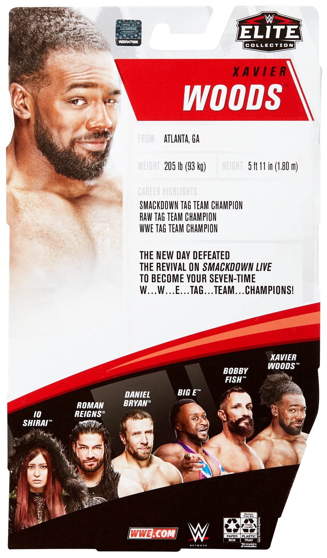 WWE Xavier Woods Elite Collection Action Figure
