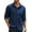 Navy Blue, variant on Long Sleeve Button Up Shirt Men Slim Fit Dress Shirts Non Wrinkle Shirts for Men