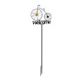 thumbnail image 1 of Pinwheels for Yard and Garden,Welcome Yard Sign with Stakes,Bicycle, 1 of 5