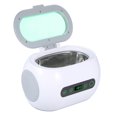 thumbnail image 2 of 600mL Digital Ultrasonic Cleaner with Degassing Function Household Glasses Cleaning Machine with Stainless Steel Tank Jewelry Cleaning Tool Toothbrush, 2 of 4