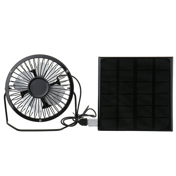  Solar fan 5W 4 inch free energy for Greenhouse motorhome 