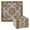 Antique Stone Details, variant on IAUYY Set of 6 Highly Absorbent Kitchen Towels and Dishcloths Set ,11" x 11" Premium Dishcloths for Washing Dishes Rags Everyday and Automobile Watercolor Triangular Composition
