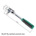 thumbnail image 2 of RISK 2 in 1 Bicycle DUB Crankset Cover Removal Tool for XTR M9100 Bottom Bracket 3/8inch Ratchet Wrench, 2 of 5