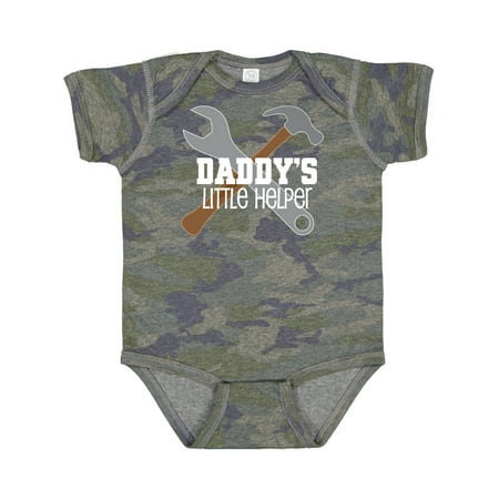 

Inktastic Daddy s Little Helper Tool Set Gift Baby Boy Bodysuit