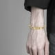 thumbnail image 1 of Pulsera de cadena de eslabones Pulsera de acero inoxidable para hombres 20 cm/7,87 pulgadas Brazalete Joyería Regalos Pulsera de eslabones para el día oro, 1 of 8