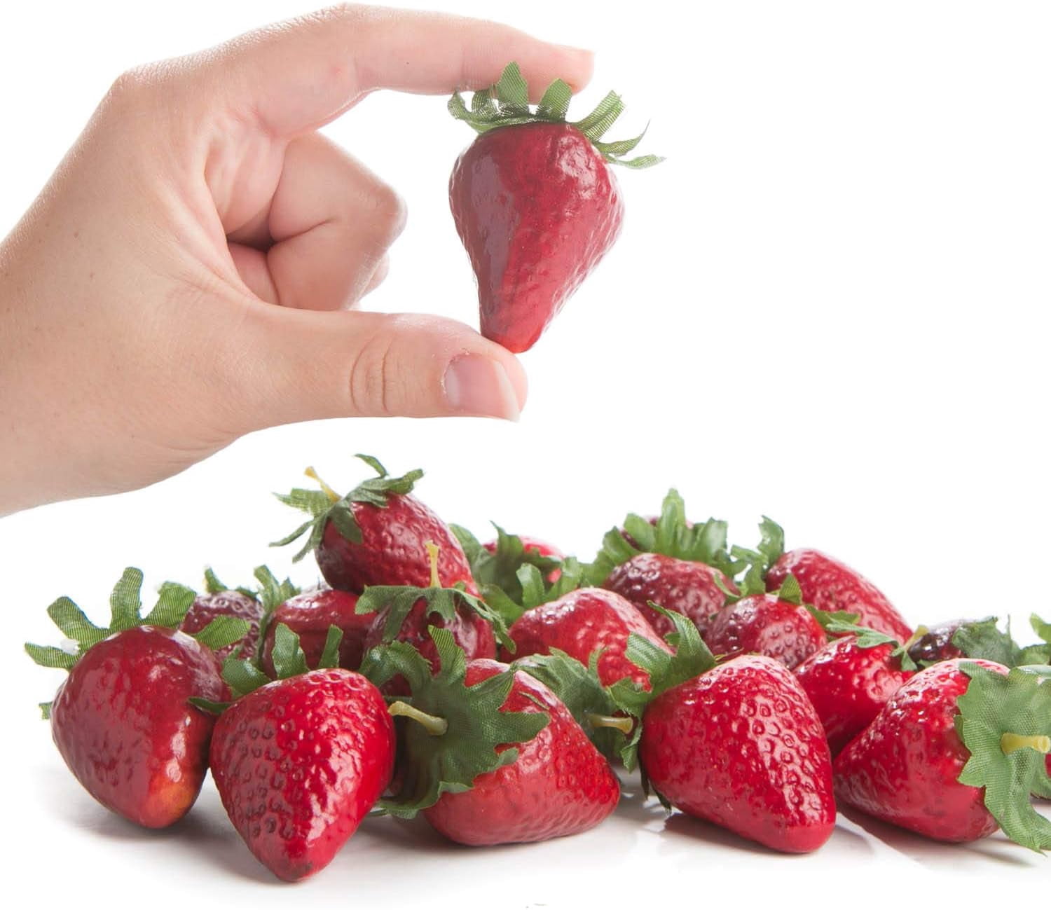 72pc Foam Strawberries - for Spring/Summer Decor and Displays - Factory Direct Craft