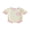 Yellow Striped, variant on BemeyourBBs Newborn Baby Girl Summer Clothes Infant Baby Girls Striped Bubble Romper Ruffle Trim Puff Short Sleeve Crewneck Jumpsuit Casual Bodysuit Playsuit