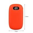 thumbnail image 3 of MOQIN Hand Warmers Rechargeable,Portable USB Electric Handwarmer/Power Bank with Small Double Sided Quick Heating Pocket Hand Warmers for Golf Camping Hunting Outdoor Sport -5000/10000mAh .DD05, 3 of 8