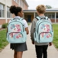 thumbnail image 3 of KUIFORTI Capybara Strawberry Lunchbox and Bookbag Kid Backpack Set 4Pcs Lightweight Boys School Bag for Elementary Primary Middle School Pencil Bags Water Bottle Sleeve Back to School Supplies, 3 of 7