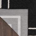 thumbnail image 3 of Nourison Essentials 5' x 7' Black Ivory Contemporary Bordered Indoor/Outdoor Area Rug, 3 of 10