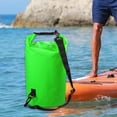 thumbnail image 6 of QccHieUs Dry Bag Waterproof 10L Adjustable Shoulder Straps Dry Backpack Float Bag for Ski green, 6 of 9