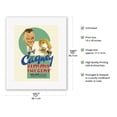 thumbnail image 2 of Jimmy the Gent - Starring James Cagney Bette Davis - Directed by Michael Curtiz - Vintage Film Movie Poster c.1934 - Fine Art Rolled Canvas Print 11in x 14in, 2 of 4