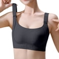 thumbnail image 2 of ZNQHFRE Women’s Wireless Full Coverage Bra, Custom Shaping Comfort No Underwire Everyday Seamless Bra Black XL, 2 of 5
