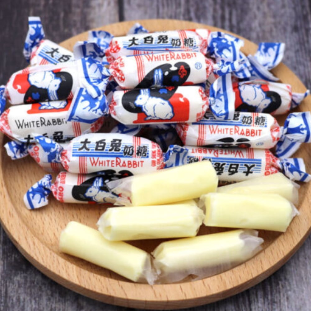 White Rabbit Creamy Candy. These come in a bag of 6.3 oz.