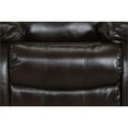 thumbnail image 5 of Titan Furnishings 60" Transitional Faux Leather Reclining Loveseat in Brown, 5 of 14