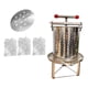 thumbnail image 5 of Extractor de miel, prensa de vino de frutas, accesorios multifuncionales, resistente con T 3 mallas de filtración, 5 of 9