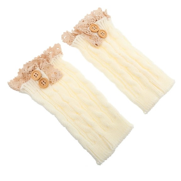 WEUVEB Women Boot Sock Knitted Design Warmth and Ankle Protection 1 Pair