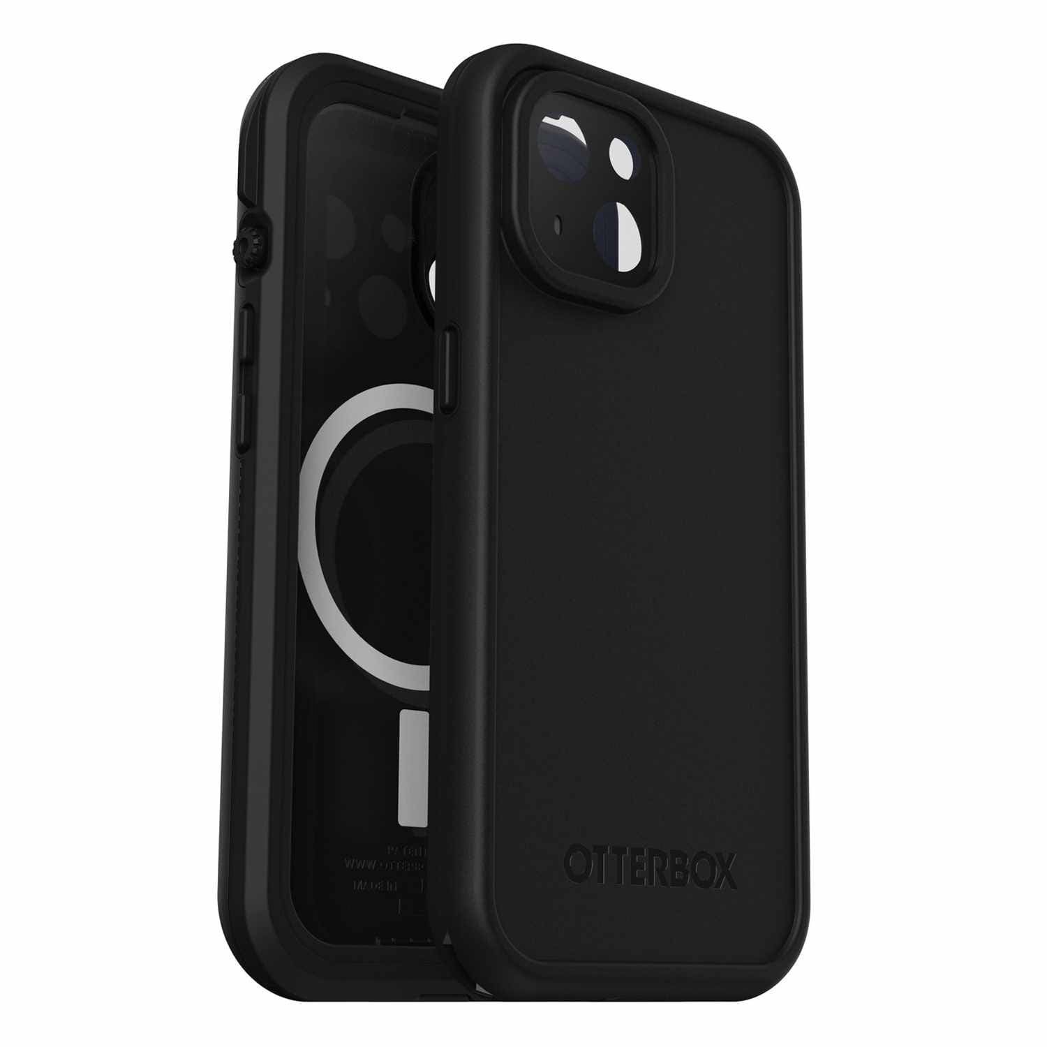 Otterbox Étui Fre MagSafe Waterproof pour iPhone 15 - Noir