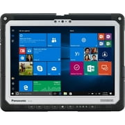 Restored Toughbook Panasonic CF-33 MK1, Intel Core i5-7300U up to 3.5GHz, 12 inch Touchscreen QHD, 16GB RAM, 512GB SSD, Smart Card Reader, True Serial Port, Premium Keyboard, Windows 10 Pro