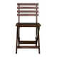 thumbnail image 4 of Silla Plegable De Madera Reforzada Hogare Para Jardin Nogal, 4 of 8