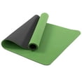 thumbnail image 2 of Umineux Extra Wide 1/4" Thick TPE Yoga Mat, Non-Slip, 72" x 32", Green, 2 of 8