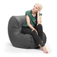 thumbnail image 2 of Gouchee Home ChillyBean Grey Waterproof Bean Bag Chair – Durable Polyester Oxford Fabric with PVC Backing, Filled with Polystyrene Beads, Suitable for Adults and Teens, 2 of 7