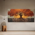thumbnail image 7 of Canvas Wall Art for Living Room - Large Red Tree of Life Canvas Prints, Modern Abstract Nature Painting Wall Decor for Bedroom Bathroom and Office, 7 of 7