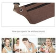 thumbnail image 5 of Pack for Men & Women Travel Wallet Bag for Cell Phone Belt Bag Crossbody Bag with Headphone Hole for Travel Walking Running Hiking Cycling, 5 of 7