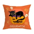 thumbnail image 2 of Hallowen Pillowcase Pillowcase Detachable Pillowcase Pumpkin Ghost Pillowcase Decorative Cushion Cover, 2 of 6