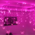 thumbnail image 5 of Guirnalda de luces LED con forma de mariposa o nieve para decoración de interiores, para ventanas, fiestas navideñas, enchufe UE/EE. UU./Reino Unido/AU, 5 of 5