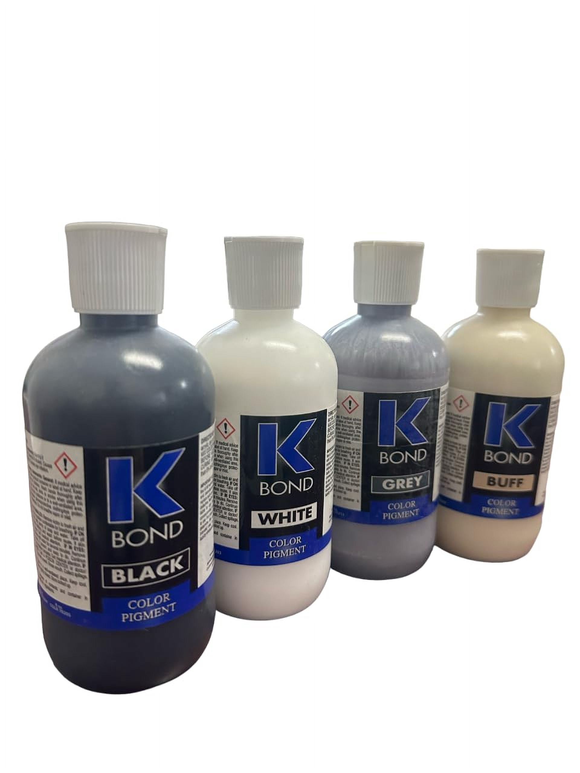 K-Bond Resin Coloring Paste Color Pigmentation for Polyester, Paint, and Epoxy Glues 8 OZ(Ounces) 1 Bottle Per Order (White)