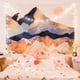 thumbnail image 1 of Papel pintado de pared de estilo nórdico digno de Instagram para dormitorios, con picos de montañas, material fino cepillado, 150 x 130 cm., 1 of 3