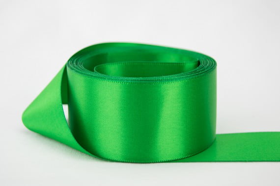 8 sizes DOUBLE FACED SATIN Ribbon 100% polyester 50-100yards/Roll 34 colors 