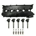 thumbnail image 2 of TRQ Ignition Coil and Spark Plug Kit 11 Piece Valve Cover Iridium Spark Plugs Fits 2013-2014 Volkswagen Beetle 2010-2014 Golf 2005-2014 Jetta 2012-2014 Passat 2006-2009 Rabbit, 2 of 5