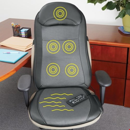 Therapeutic Shiatsu Back Massage Seat with Remote