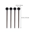 thumbnail image 5 of AURARMLET 2 Pairs Drum Mallets for Music Practice and Rehearsal with Wood Handle and Rubber Ball Head 17.20X1.80X1.80cm, 5 of 8