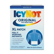 Icy Hot Original XL Pain Relief Patch (3 Count) for Back and Large Areas