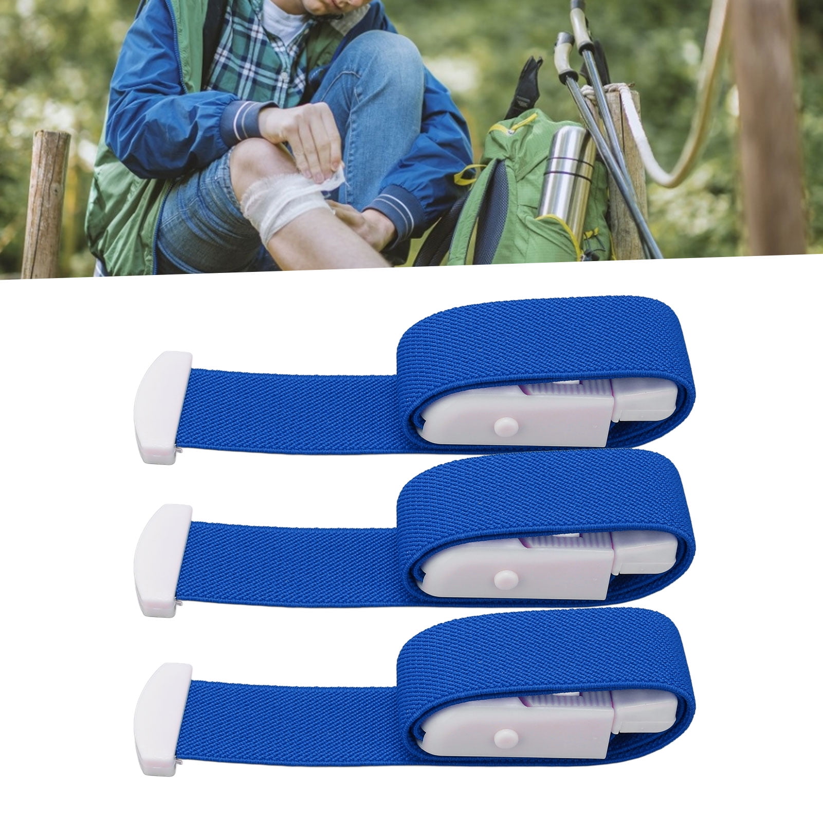 EOTVIA Buckle Tourniquet, Tourniquets 3PCS Rapid Hemostasis For Outdoor