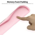 thumbnail image 4 of Memory Foam Keyboard Wrist Rest Pad Set Keyboard Wrist Pads with Fabric -slip Rubber Base Grey, 4 of 7