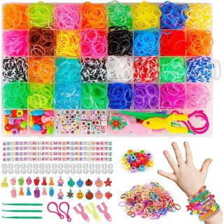 Birthday Gift for 4 5 6 7 Year Old Girls, Jewellery Making Kits for Kids  Charm Necklace Bracelet Crafts Toy for 4-6 Year Old Girl DIY Children's