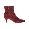 thumbnail image 2 of Impo Womens Naja Faux Suede Bootie Ankle Boots, 2 of 3