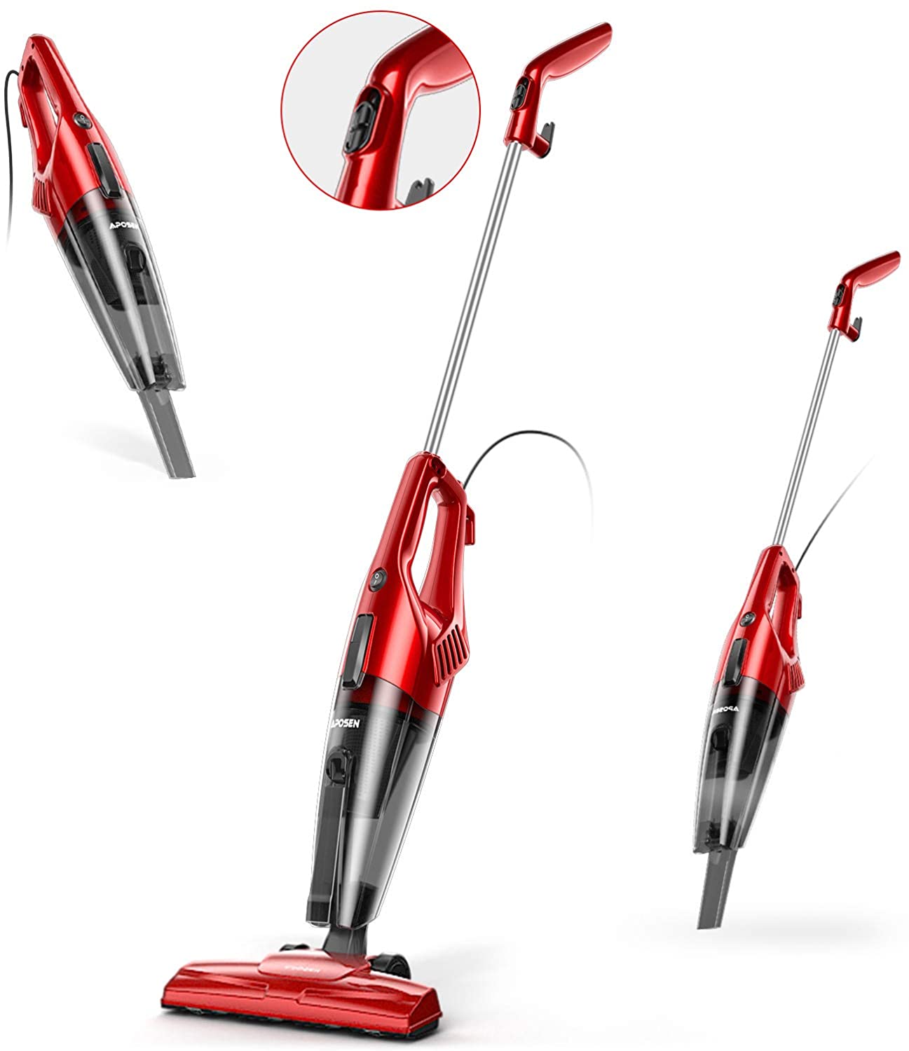 Buy GeeMo Stick Vacuum Cleaner, 17Kpa 