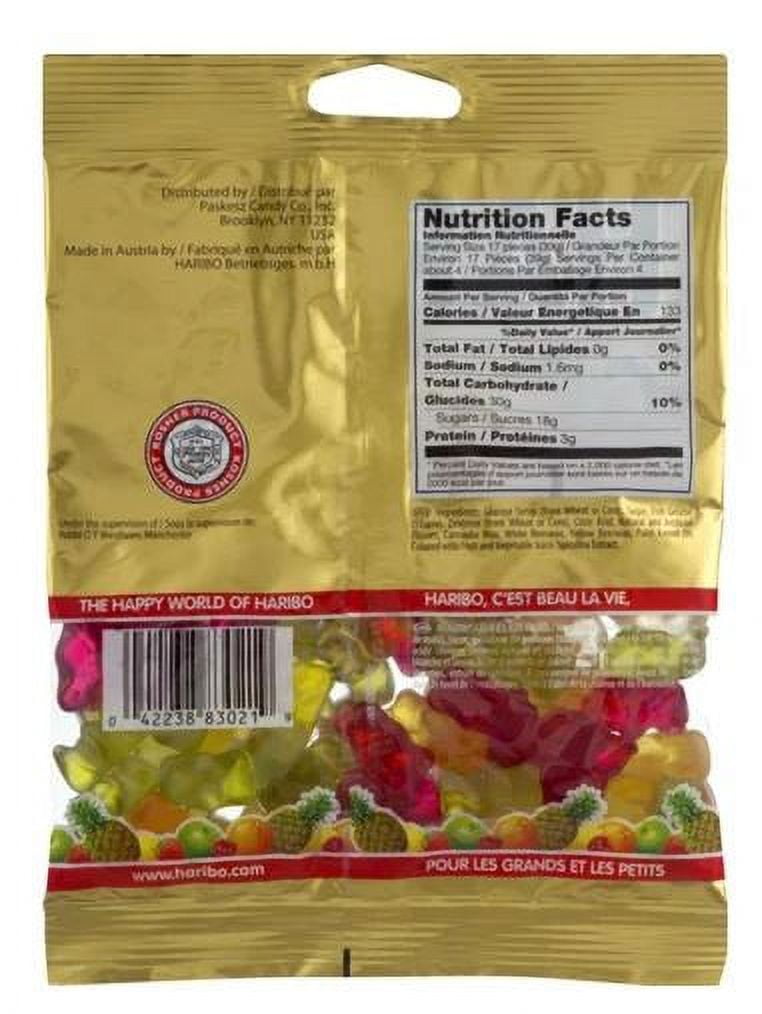 (2 pack) Haribo Goldbears Gummi Candy, 5.29oz