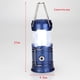 thumbnail image 5 of Matsuzay Linternas plegables con energía solar LED Lámpara portátil Luz de llama LED Lámpara de mano Senderismo Camping Linterna Luz Iluminación Iluminación novedosa Matsuzay HA025521-00, 5 of 6