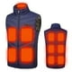 thumbnail image 1 of Chaleco calefactable de talla grande Fnochy para hombre y mujer, con control dual de 11 pulgadas, chaqueta calefactable de invierno., 1 of 5