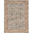 thumbnail image 2 of 3'x5' Spa Green Hand Woven Floral Indoor Area Rug, 2 of 3