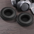 thumbnail image 2 of almohadillas para orejas 1 par de almohadillas de repuesto para auriculares de esponja de espuma suave de cuero universal, 2 of 9