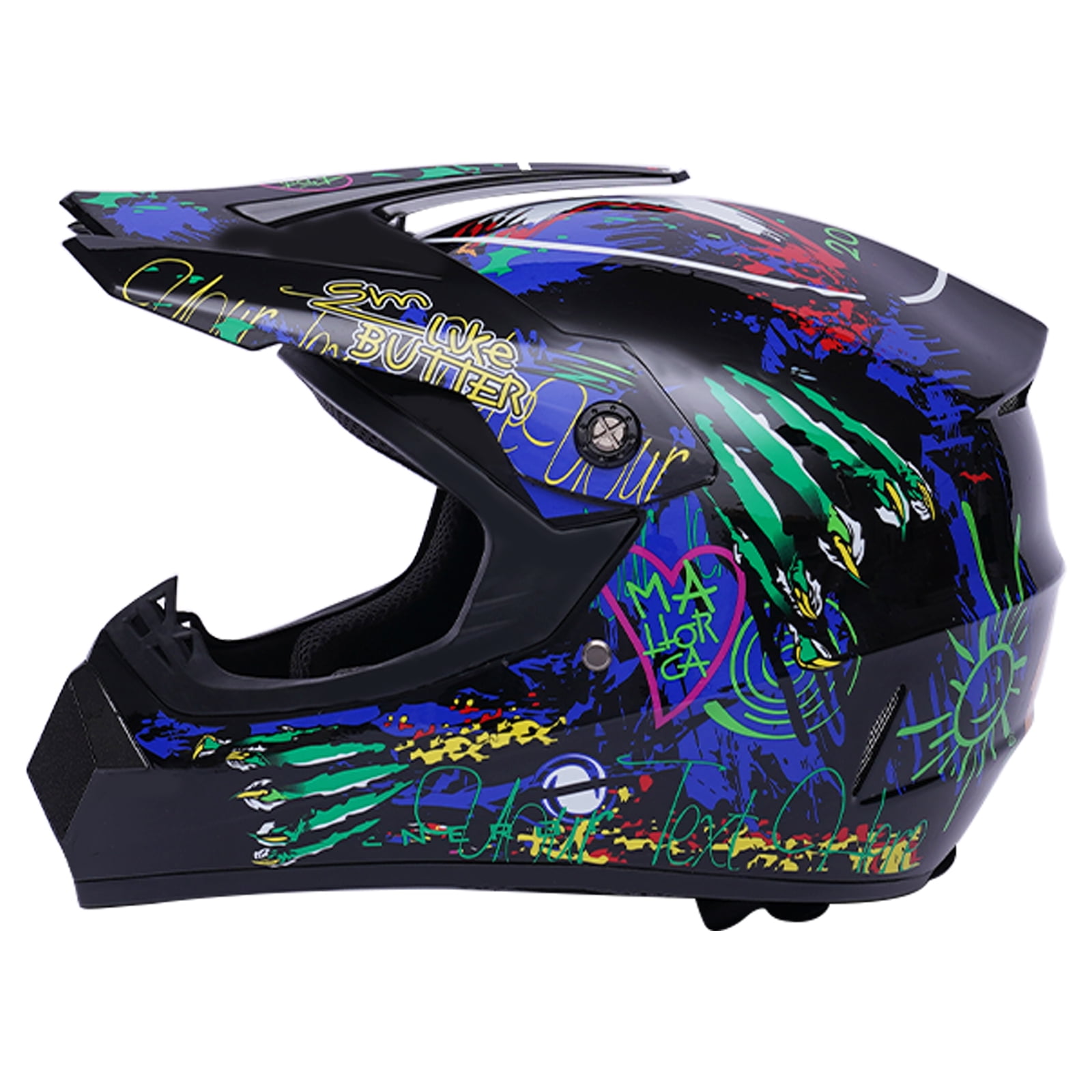 Motorcycle Helmet with Gloves, Motorcycle Helmet Set, Motocross Helmet Kit
