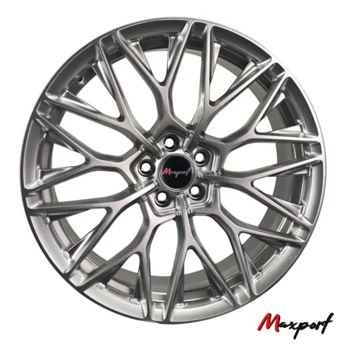 18 X 8 Inch Hyper Silver Universal Wheel Rim 5 Lug 5x100
